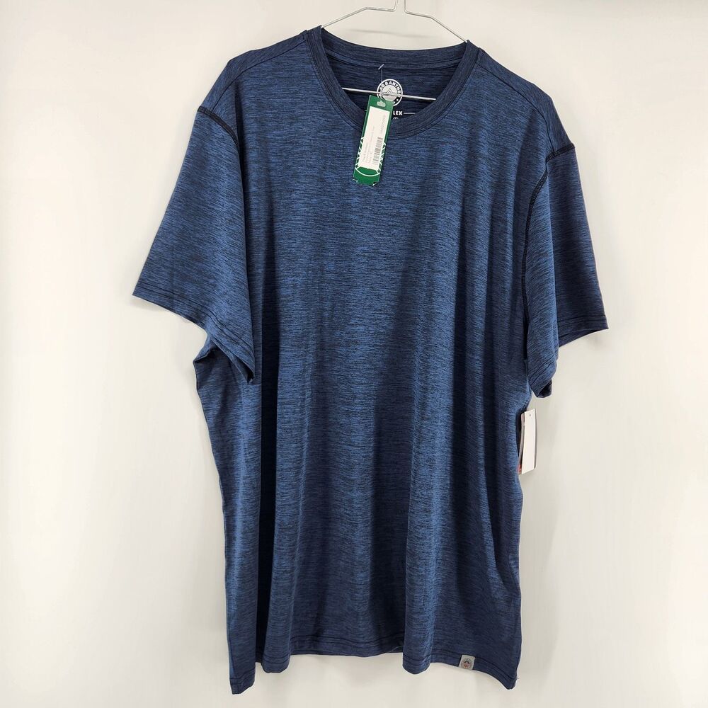 Flag & Anthem Men's XL Navy Blue Performance Crewneck Tee NWT